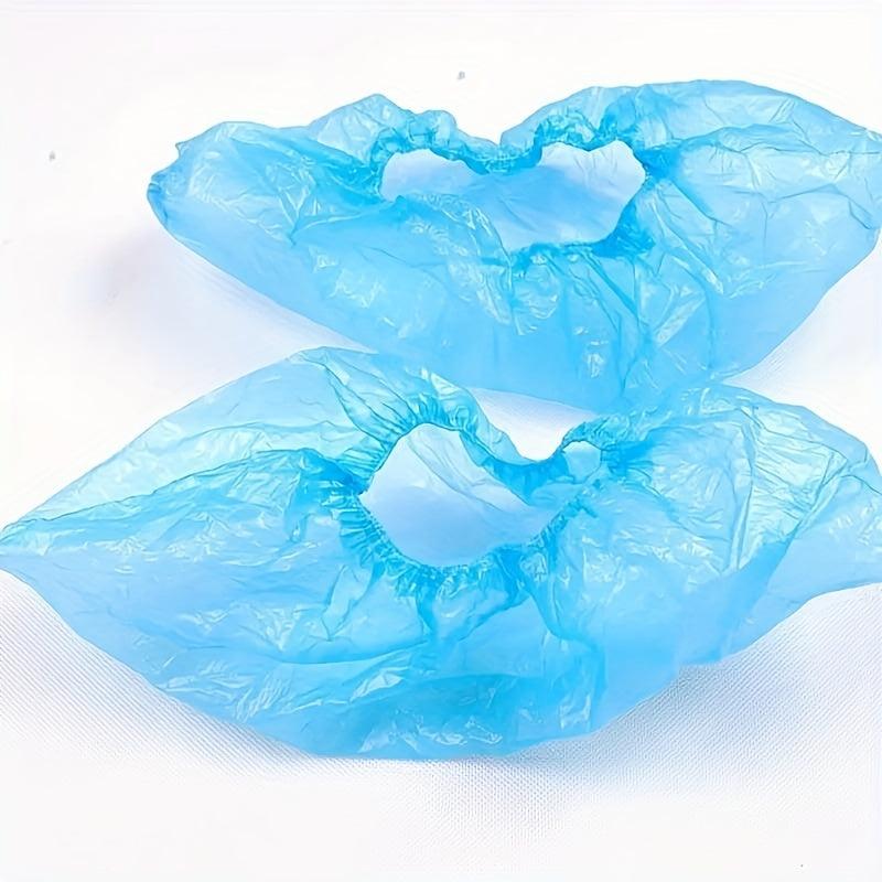 100pcs Non-slip Shoe Cover for Office and Work Boot, Carpet Protection