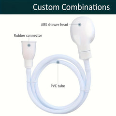 Portable Handheld Shower Spray Hose for Easy Pet Grooming