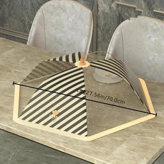 Foldable Lunch Table Cover Vegetable Umbrella Anti Flies Dust