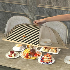 Foldable Lunch Table Cover Vegetable Umbrella Anti Flies Dust