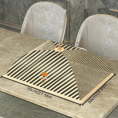 Foldable Lunch Table Cover Vegetable Umbrella Anti Flies Dust