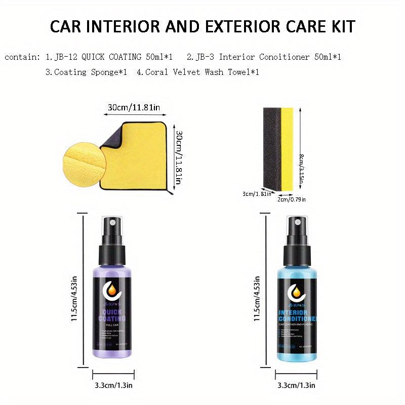 Car Care Kit: Plastic Restorer & Ceramic Coating