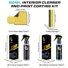 Car Care Kit: Plastic Restorer & Ceramic Coating