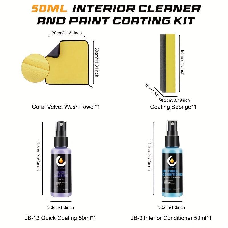 Car Care Kit: Plastic Restorer & Ceramic Coating