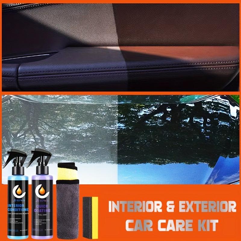 Car Care Kit: Plastic Restorer & Ceramic Coating