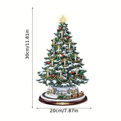 Christmas Sticker Snowman Christmas Tree Sticker Wall Decoration