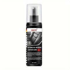 120ml Car Interior Leather Seat Care Agent & Refurbishment Gloss Package