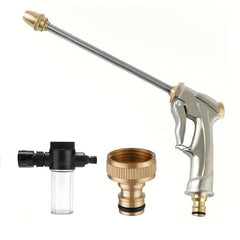 Adjustable High Pressure Water Gun for Car Wash Garden Irrigation
