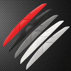 4pcs Car Door Edge Anti-collision Protector Stickers Rear View M