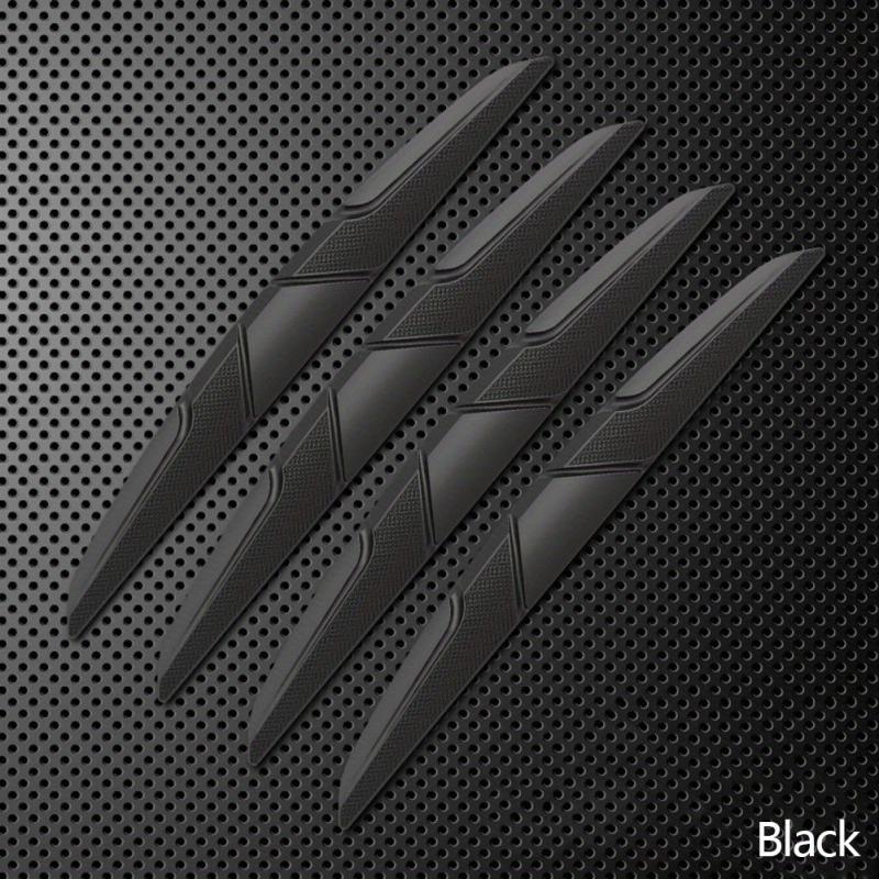 4pcs Car Door Edge Anti-collision Protector Stickers Rear View M