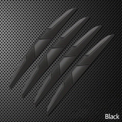 4pcs Car Door Edge Anti-collision Protector Stickers Rear View M