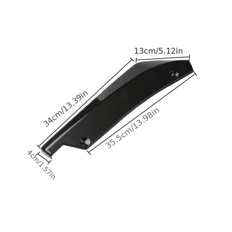 Universal Carbon Fiber Bumper Lip Spoiler Diffuser Splitter