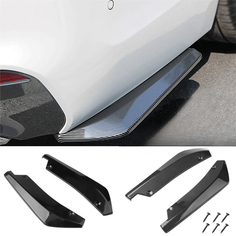 Universal Carbon Fiber Bumper Lip Spoiler Diffuser Splitter