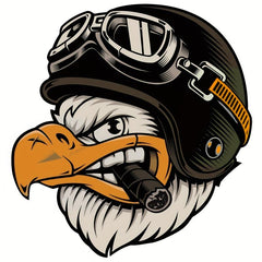 Personality Eagle Motorcycle Helmet Sticker