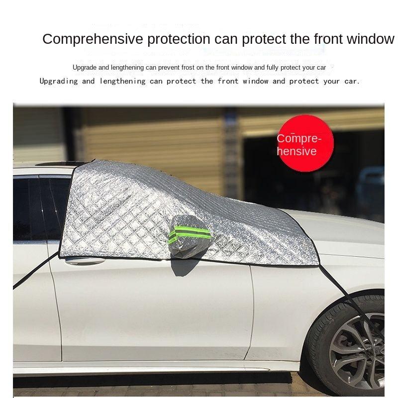 Car Snow Blocking Glass Antifreeze Cover