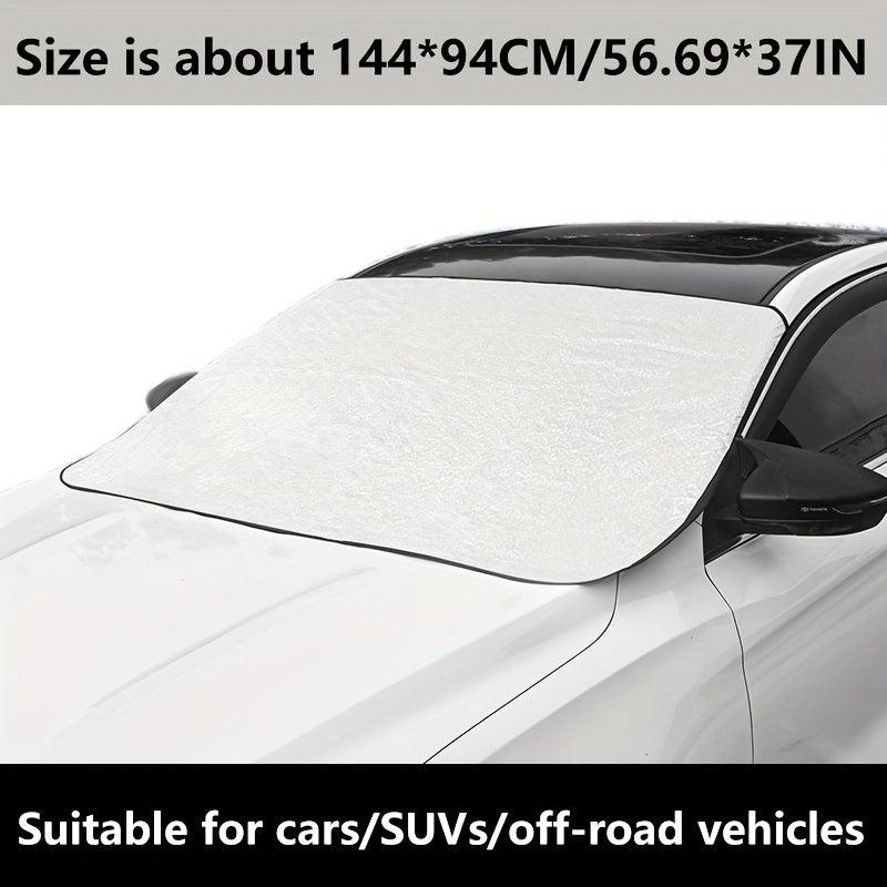 Universal Portable Auto Sun Shade Windshield Snow Cover