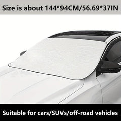 Universal Portable Auto Sun Shade Windshield Snow Cover