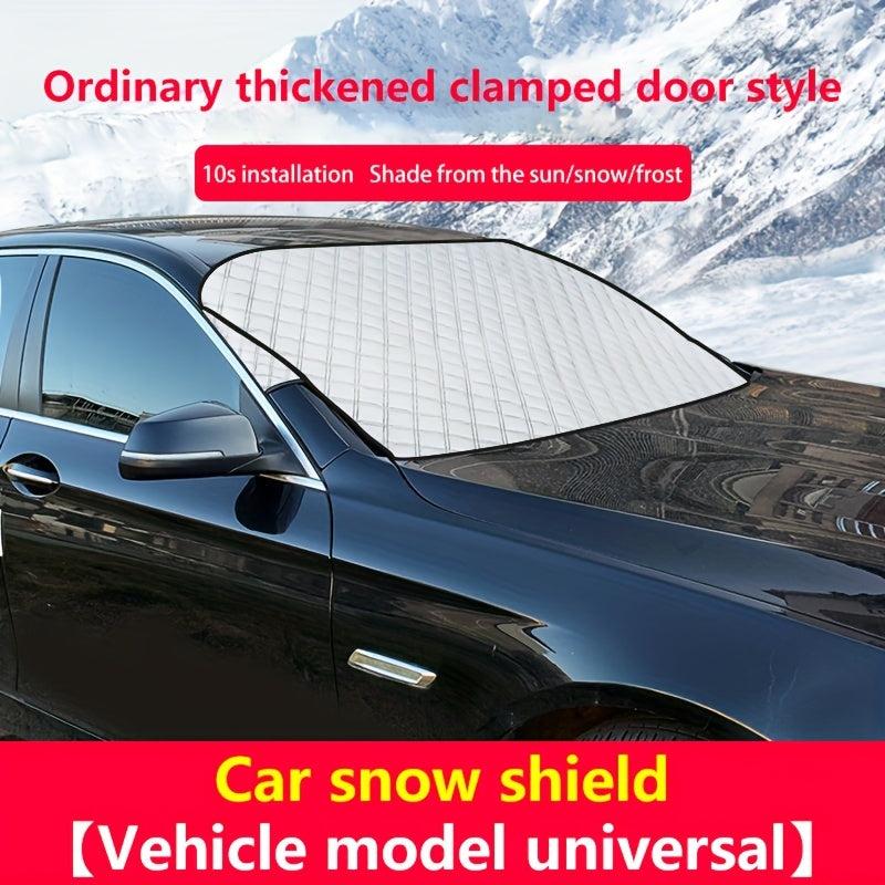 Universal Portable Auto Sun Shade Windshield Snow Cover