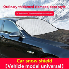 Universal Portable Auto Sun Shade Windshield Snow Cover