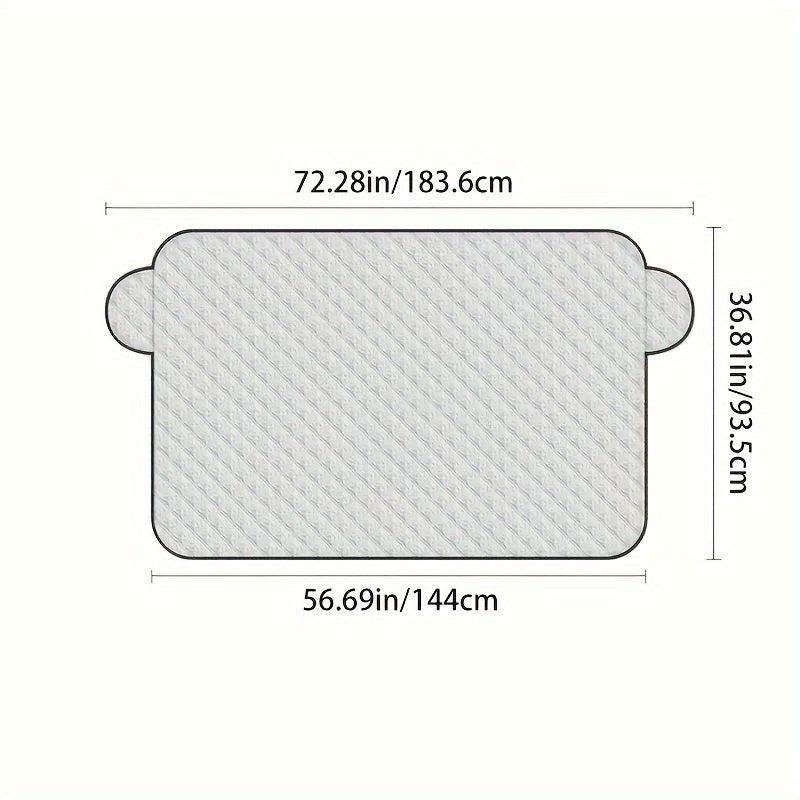 Universal Portable Auto Sun Shade Windshield Snow Cover