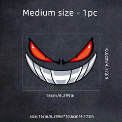 Demon Eyes Expression Decals for Car Customization
