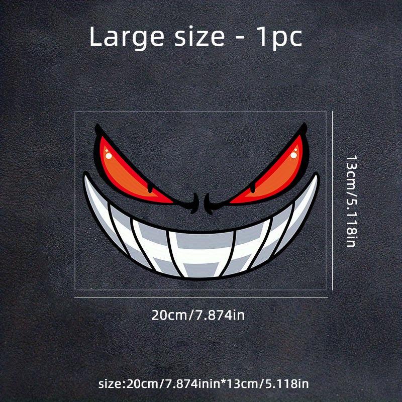 Demon Eyes Expression Decals for Car Customization