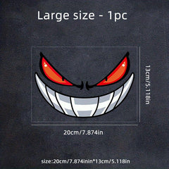 Demon Eyes Expression Decals for Car Customization