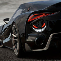 Demon Eyes Expression Decals for Car Customization