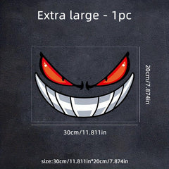 Demon Eyes Expression Decals for Car Customization