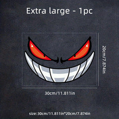 Demon Eyes Expression Decals for Car Customization