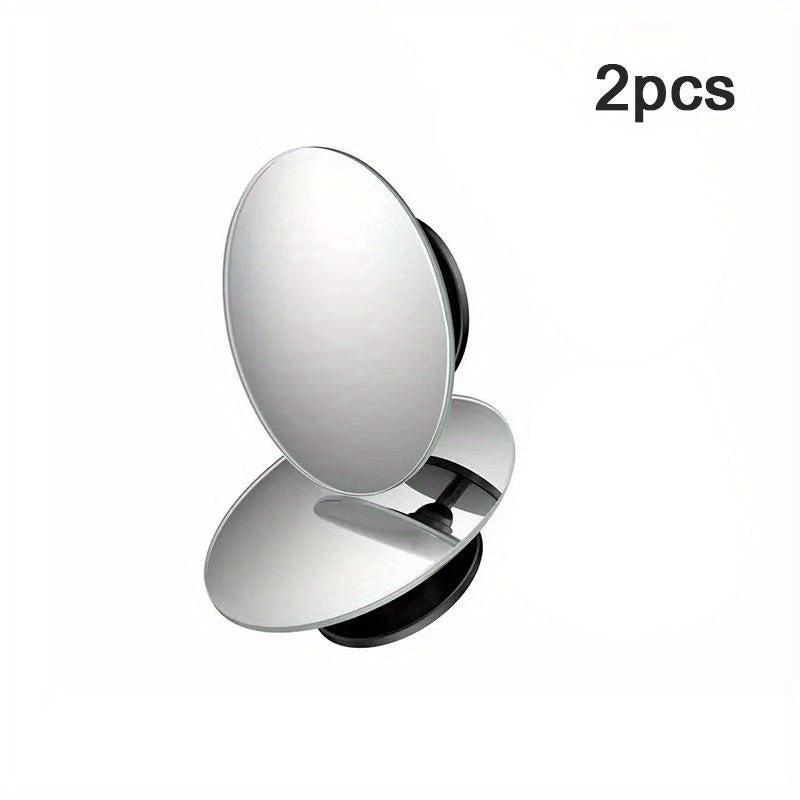 2pcs Adjustable Car Blind Spot Mirror 360 Degree Wide Angle Rearview Mirror