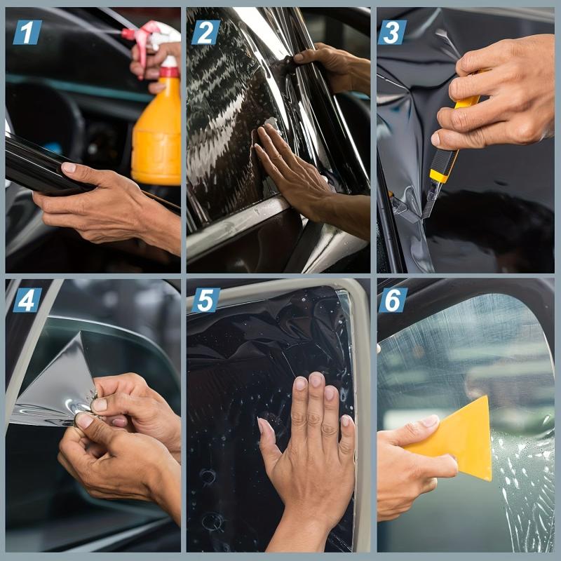 Car Window Tint Film Sun Shade UV Protector Sticker