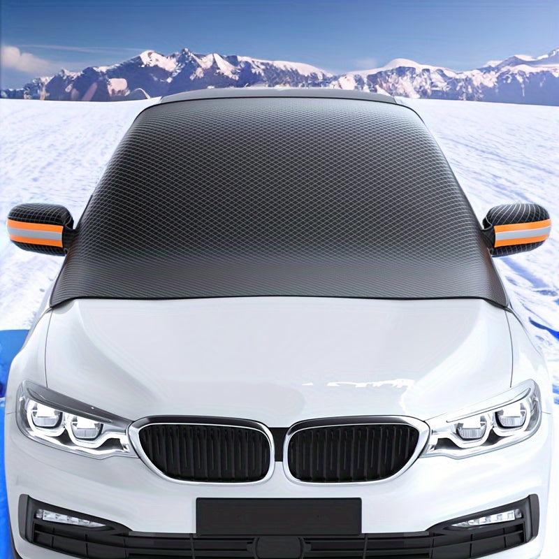 Winter Snow Windshield Cover - Magnetic, Water Proof