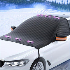 Winter Snow Windshield Cover - Magnetic, Water Proof