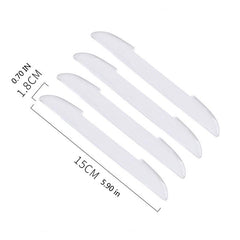 Car Door Guard & Mirror Cover Set - Transparent Anti Collision Stickers