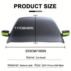 Magnetic Car Windscreen Cover Sunshade Snow Sun Shade Waterproof