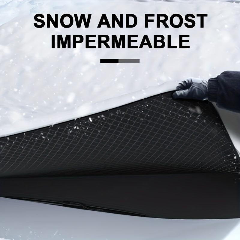 Magnetic Car Windscreen Cover Sunshade Snow Sun Shade Waterproof
