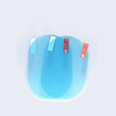 2pcs Car Anti Rain Clear Film Rear Lenses Protection 100x145mm Car Sticker