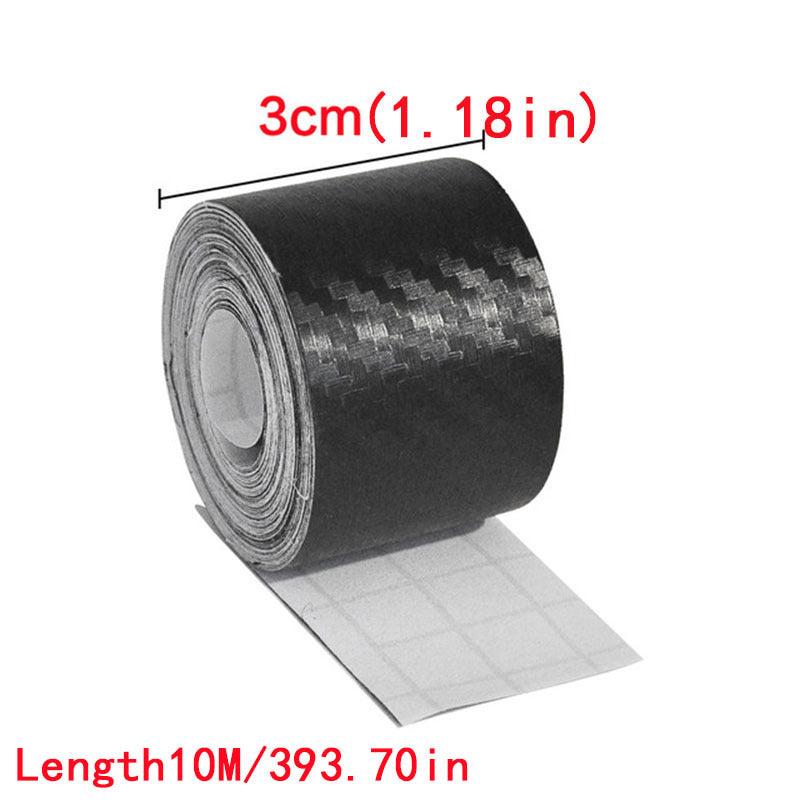 Nano Carbon Fiber Sticker DIY Paste Protector Strip Anti Scratch & Waterproof