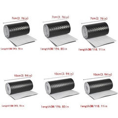 Nano Carbon Fiber Sticker DIY Paste Protector Strip Anti Scratch & Waterproof
