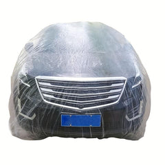 Disposable Transparent Car Cover - Protect Car from Dust & Rain
