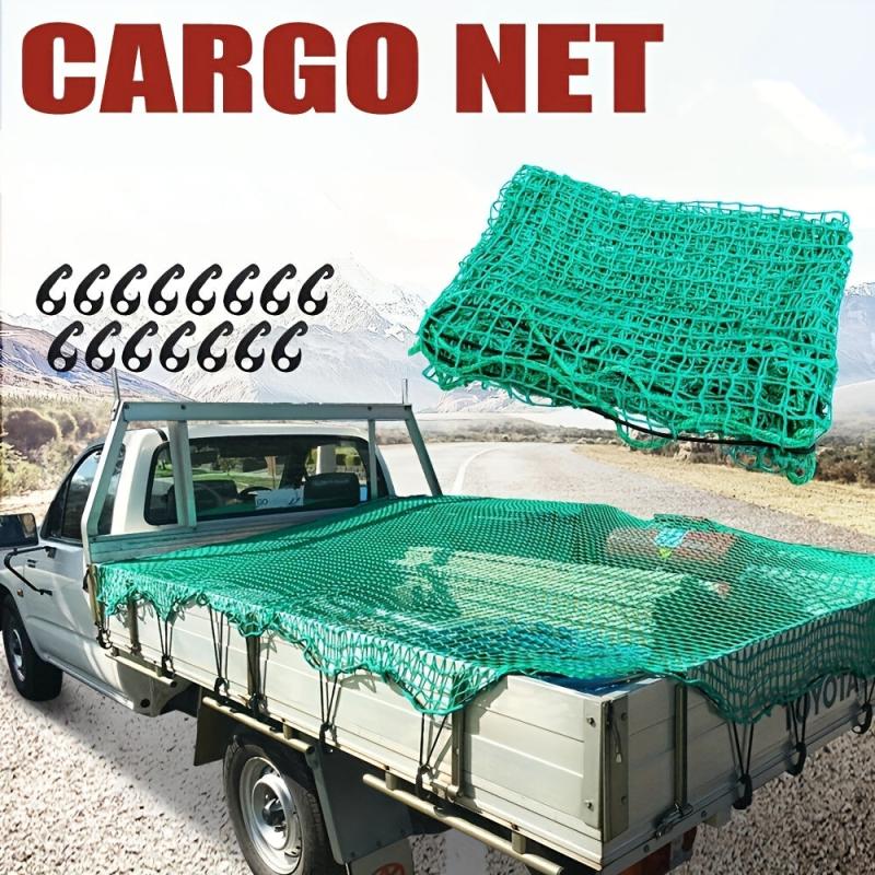 Heavy Duty Cargo Net for Truck Bed with 15pcs Hook