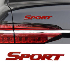 Stylish 3D Metal Sport Emblem for Auto Decoration