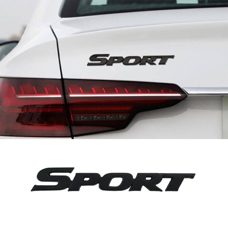 Stylish 3D Metal Sport Emblem for Auto Decoration