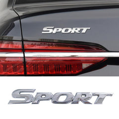 Stylish 3D Metal Sport Emblem for Auto Decoration