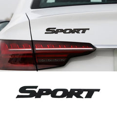 Stylish 3D Metal Sport Emblem for Auto Decoration
