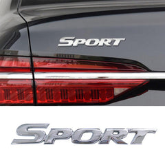 Stylish 3D Metal Sport Emblem for Auto Decoration