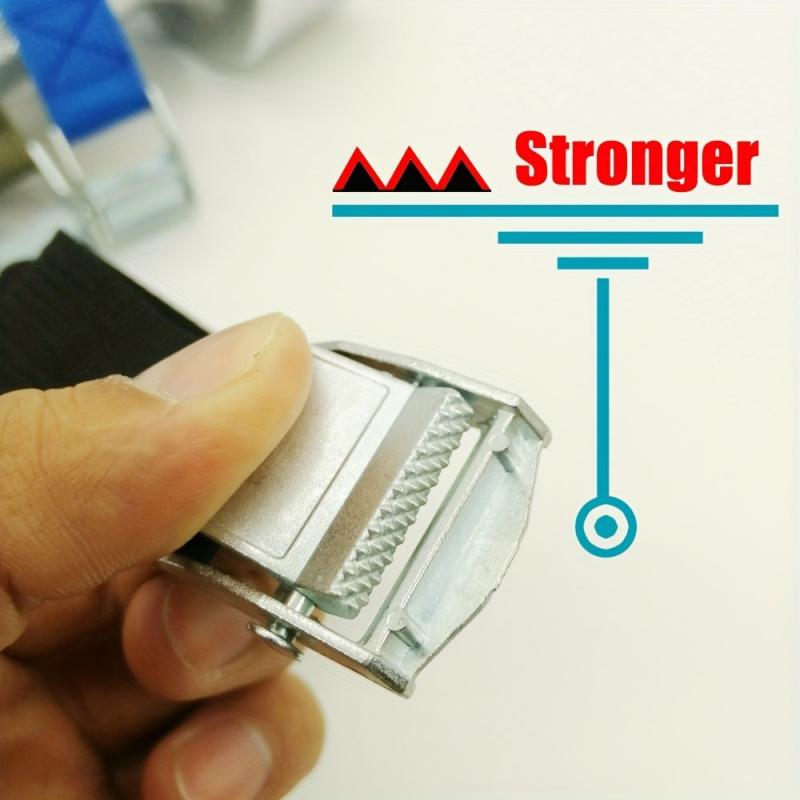 Heavy Duty Metal Buckle Tie Down Strap for Luggage Security