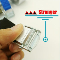 Heavy Duty Metal Buckle Tie Down Strap for Luggage Security