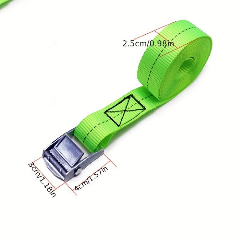 Heavy Duty Metal Buckle Tie Down Strap for Luggage Security